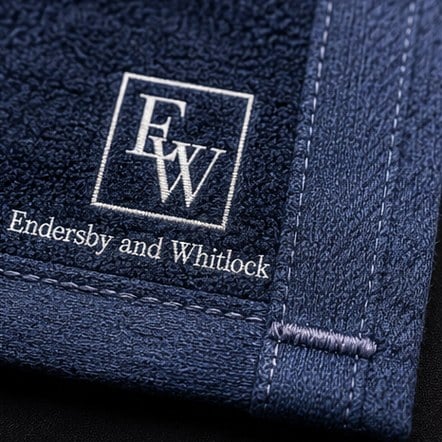Branded gym towels with logo